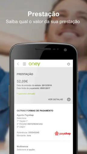 Oney Portugal screenshot