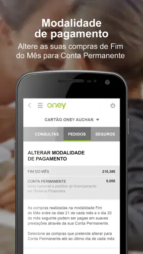 Oney Portugal screenshot