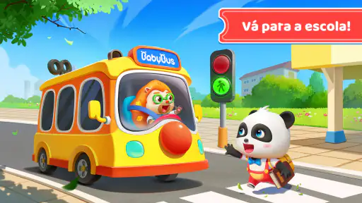 Ônibus Escolar do Bebê Panda screenshot