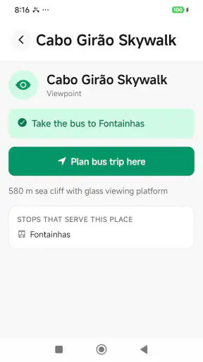 Ônibus Madeira screenshot