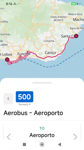Ônibus Madeira screenshot
