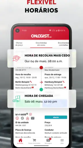 ONLOGIST Facture conduzindo screenshot