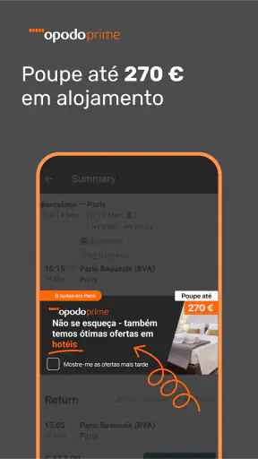 Opodo: Voos e Hoteis screenshot