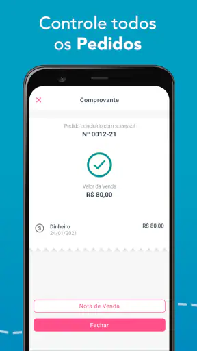 Orçamento de Serviços e Vendas screenshot