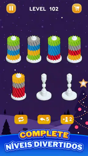 Organize Porcas: Jogo de Cores screenshot