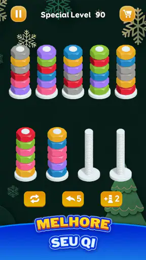 Organize Porcas: Jogo de Cores screenshot