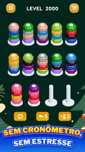 Organize Porcas: Jogo de Cores screenshot