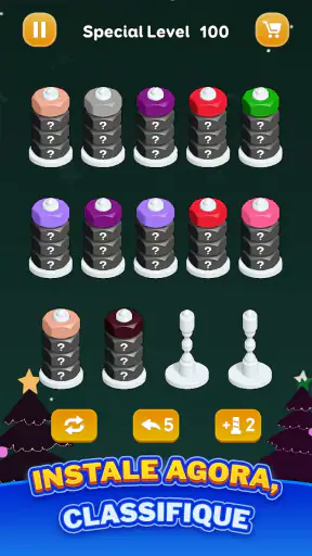 Organize Porcas: Jogo de Cores screenshot