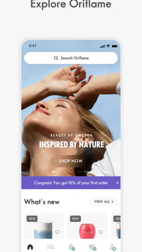 Oriflame screenshot