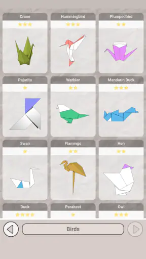 Origami Paper Art - Diagram screenshot