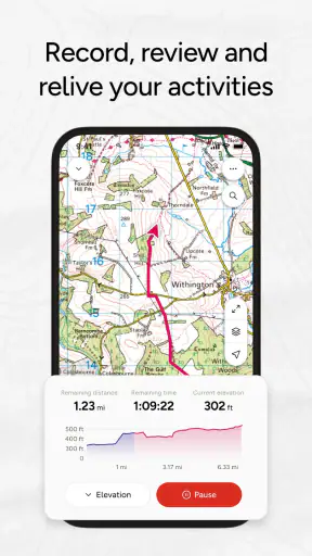 OS Maps: Walk, Hike, Run, Bike screenshot