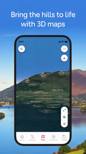 OS Maps: Walk, Hike, Run, Bike screenshot