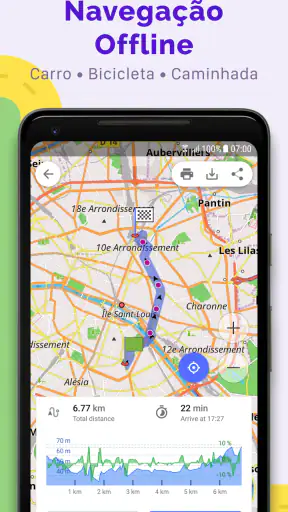OsmAnd+ — Mapas e GPS Offline screenshot