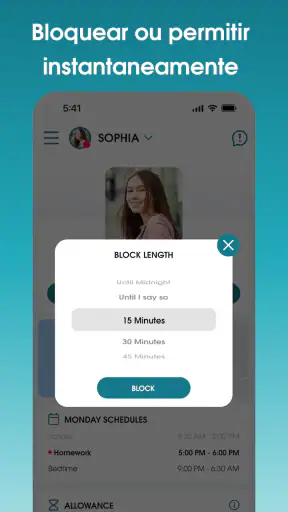 OurPact - Controle dos Pais screenshot