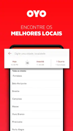 OYO: Reserva no hotel screenshot