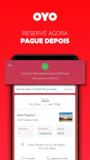 OYO: Reserva no hotel screenshot