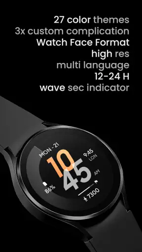 Pace PRO: Watch face screenshot