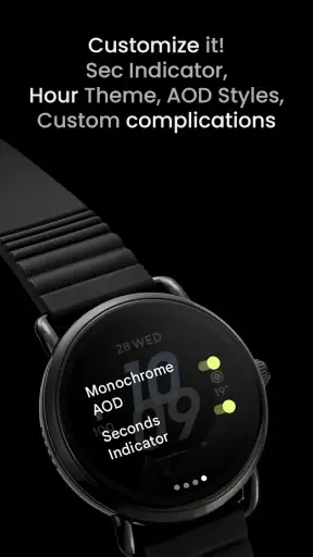 Pace PRO: Watch face screenshot