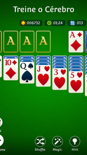Paciência (Solitaire.com) screenshot