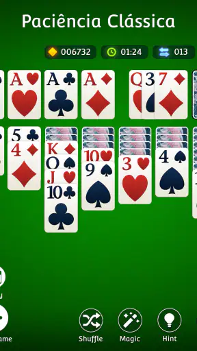 Paciência (Solitaire.com) screenshot