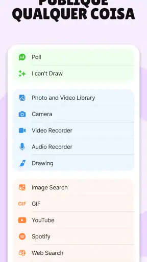 Padlet screenshot
