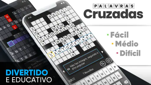 Palavras Cruzadas em Português screenshot
