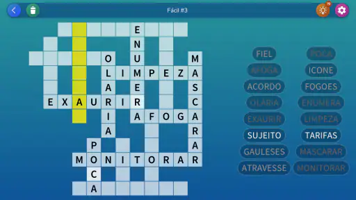 Palavras Cruzadas ilimitadas screenshot