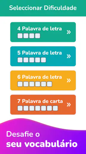 Palora:Caça-Palavras Português screenshot