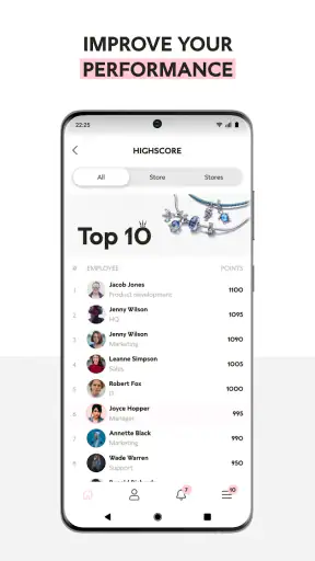 Pandora JW Connect screenshot
