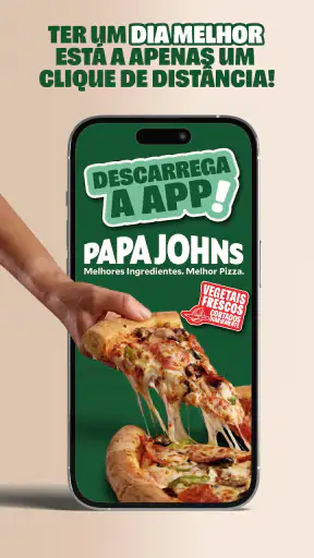 Papa John's Pizza Portugal screenshot