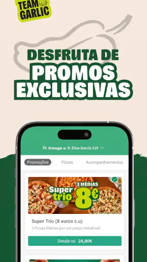 Papa John's Pizza Portugal screenshot
