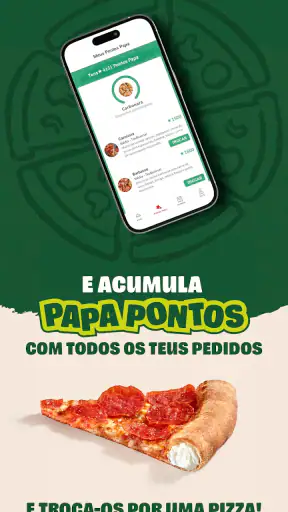 Papa John's Pizza Portugal screenshot