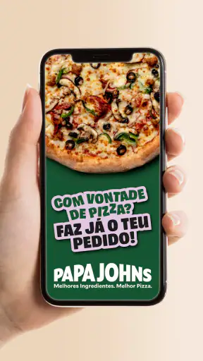 Papa John's Pizza Portugal screenshot