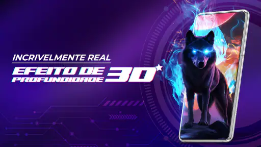Papel de Parede 3D Animado screenshot