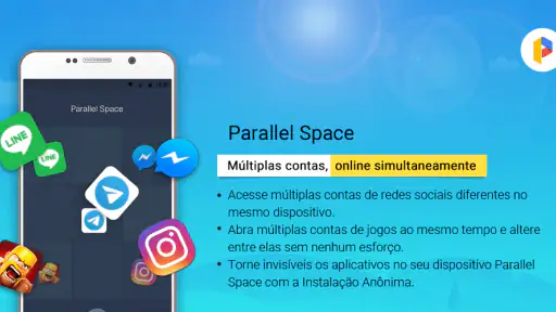 Parallel Space-contas diversas screenshot