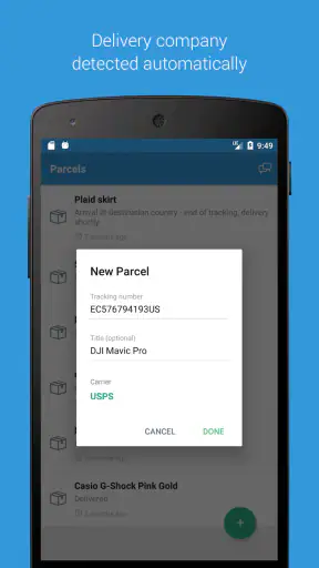 Parcels: Track Online Orders screenshot