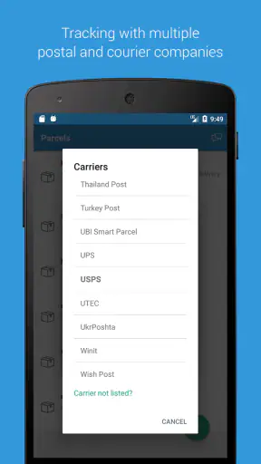 Parcels: Track Online Orders screenshot