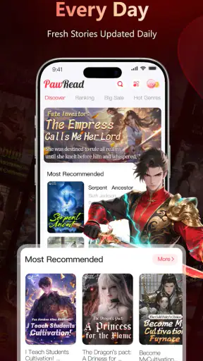 PawRead - Read Fantasy Novels screenshot