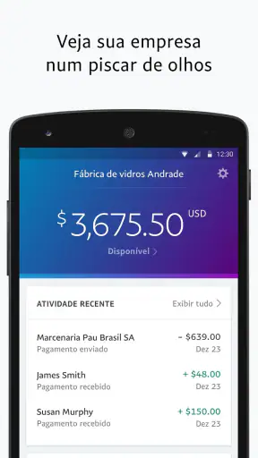 PayPal Business screenshot