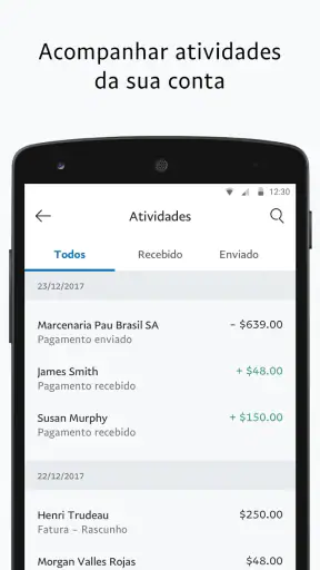 PayPal Business screenshot