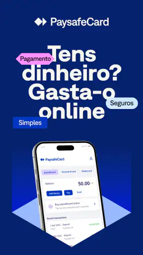 PaysafeCard-pagamento pré-pago screenshot
