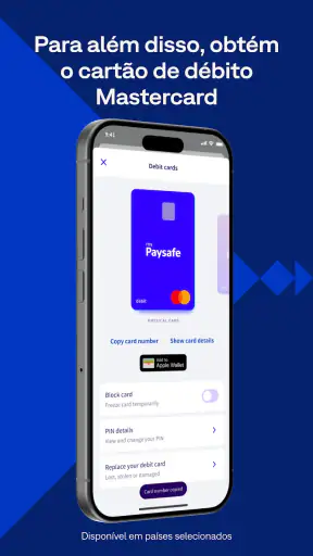 PaysafeCard-pagamento pré-pago screenshot