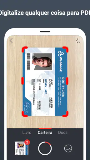 PDF e scanner de documentos screenshot