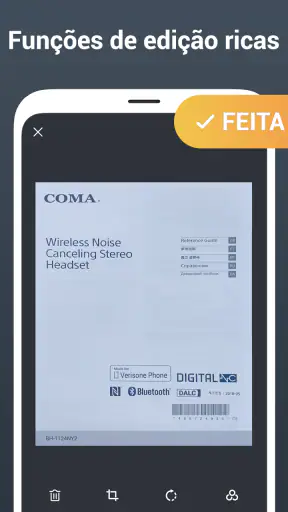 PDF e scanner de documentos screenshot