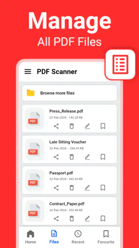 PDF Scanner App - Scan to PDF screenshot