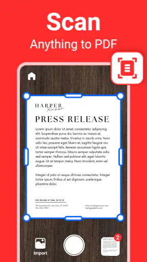 PDF Scanner App - Scan to PDF screenshot