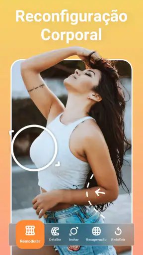 Peachy Editor de Rosto e Corpo screenshot