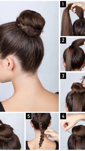 Penteado passo a passo screenshot