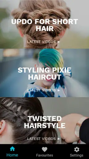 Penteados Cabelo Curto screenshot