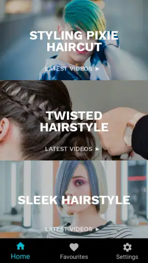 Penteados Cabelo Curto screenshot